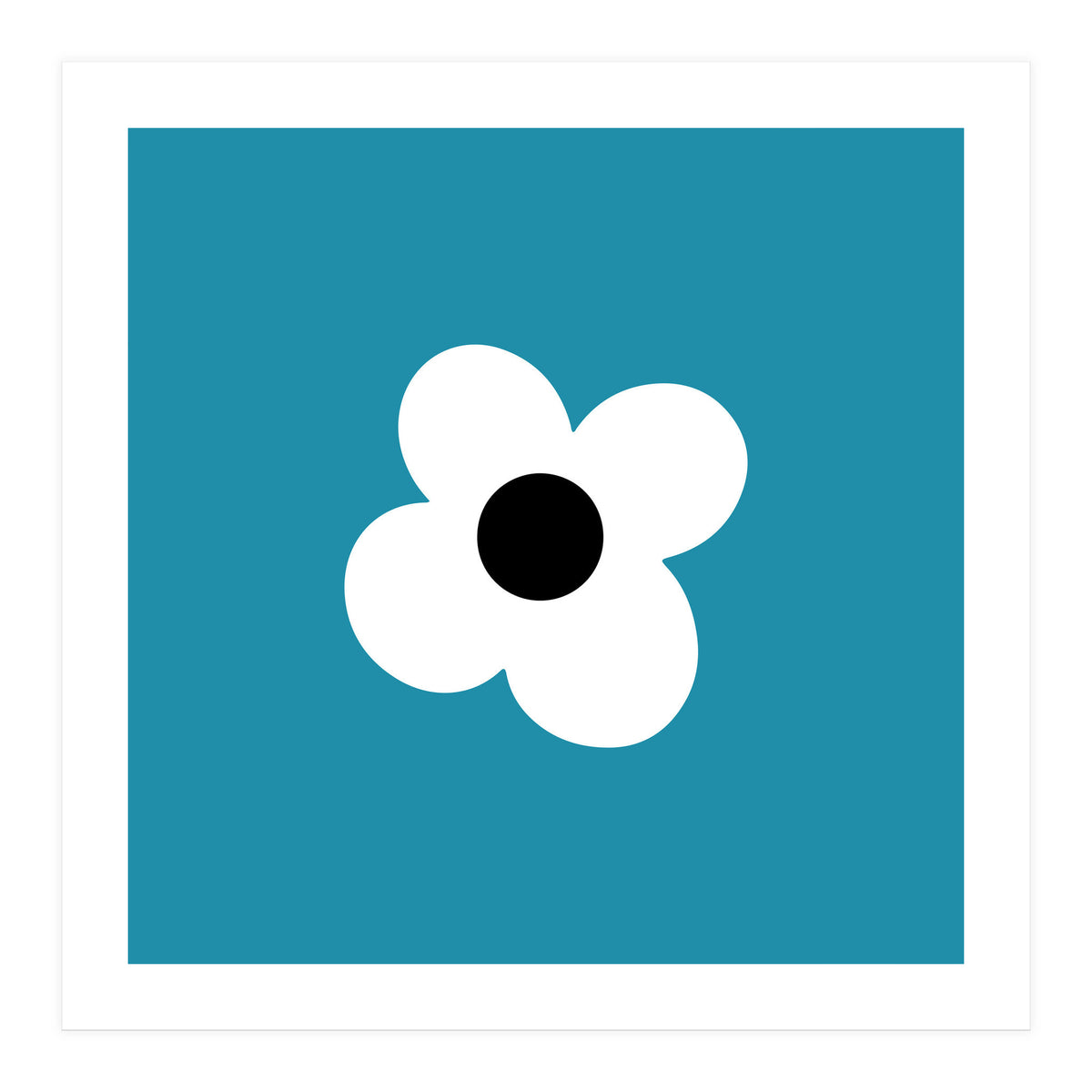 Max Folk Daisy Blue (Print Only)