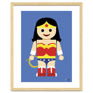 Wonder Woman Toy by Rafa Gomes
