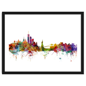 New York Skyline by Michael Tompsett