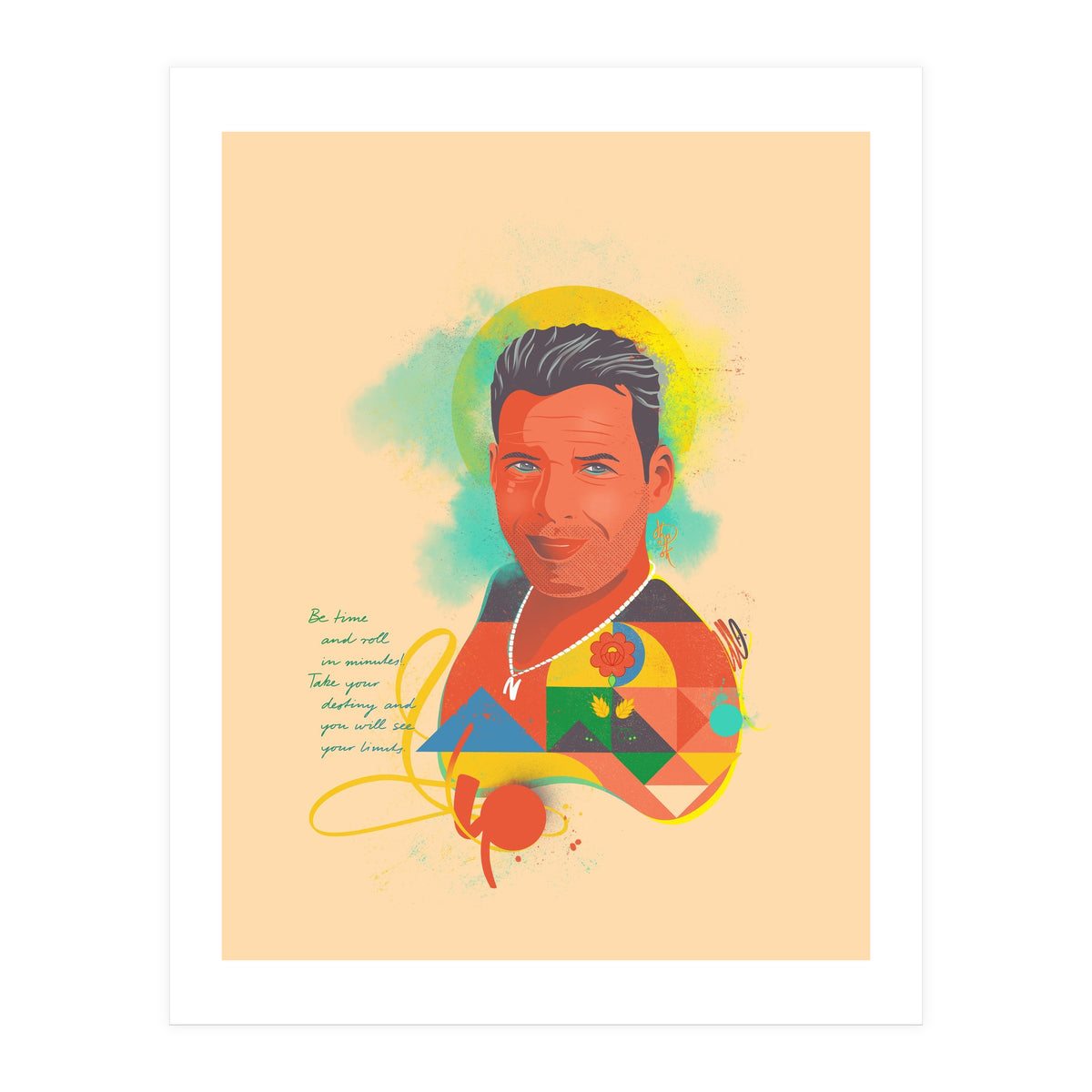 Stubbled Look (Print Only)