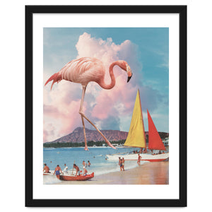 Flamingo Playground by Karen Lynch