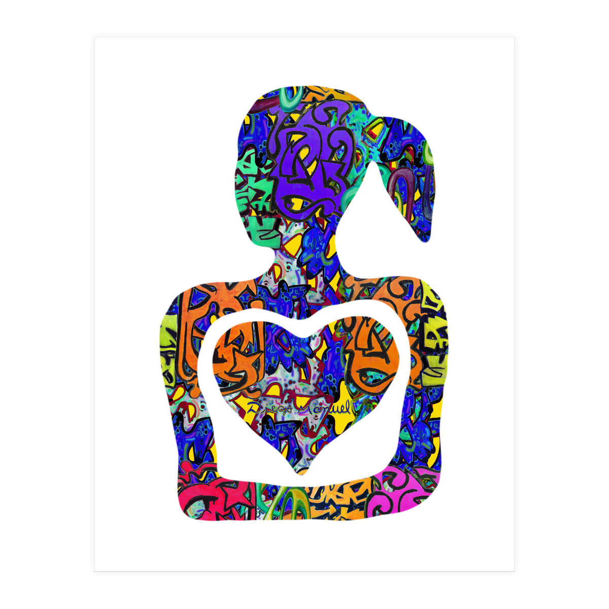 Mujer Digital 3 7 (Print Only)