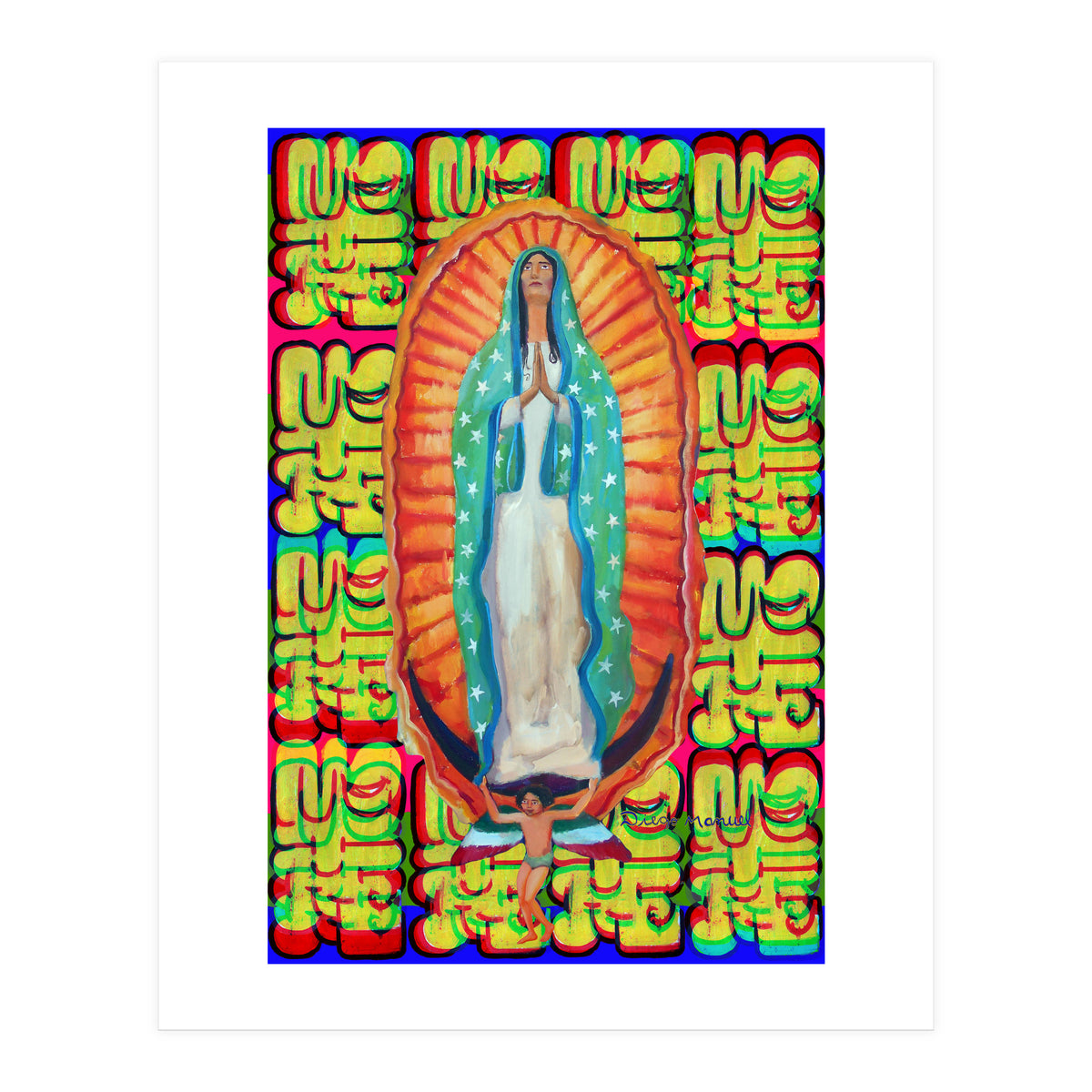 Virgen De Guadalupe 2 (Print Only)