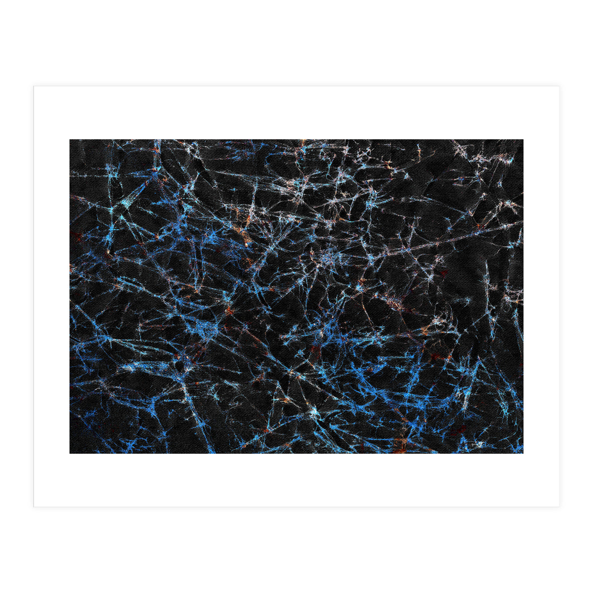 Blue Web (Print Only)
