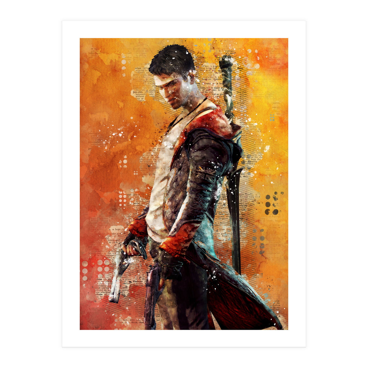 Dante Devil May Cry (Print Only)