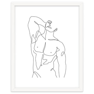 Naked male b by Doriscici