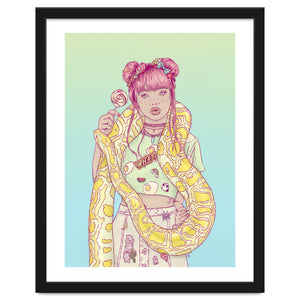 Candid Candy Lady by Hypathie Aswang