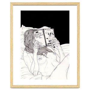 Book Lover IV by Kaethe Butcher