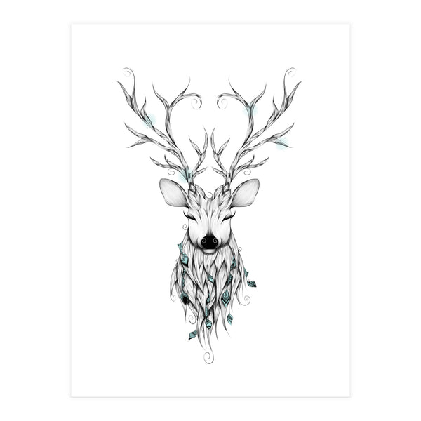 Poetic Deer (Print Only)