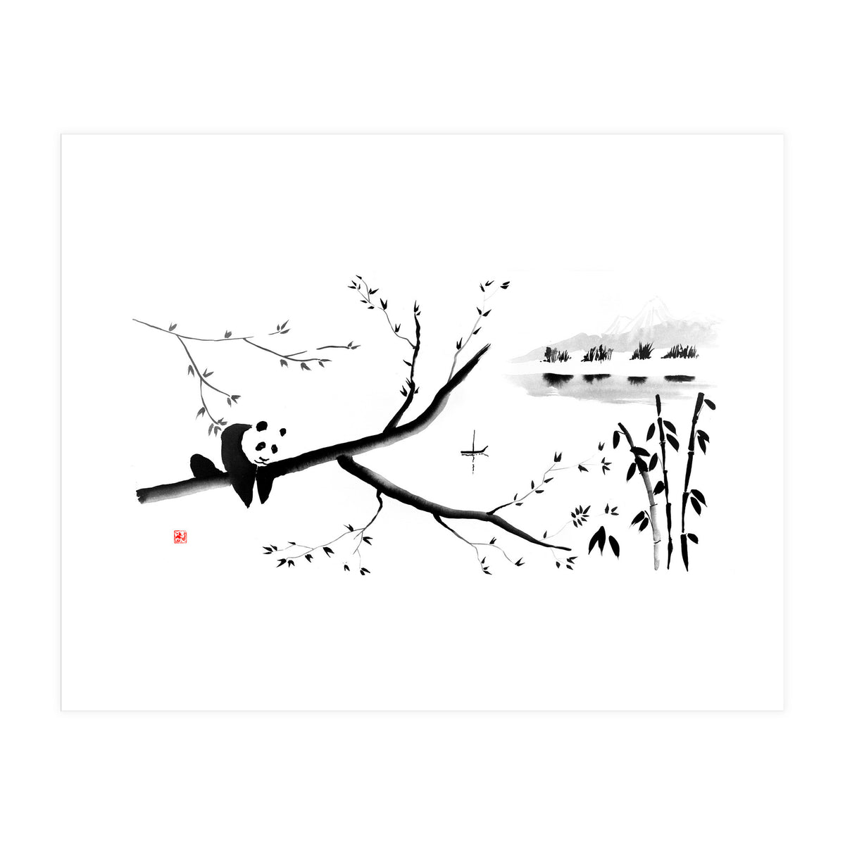 Panda Island (Print Only)