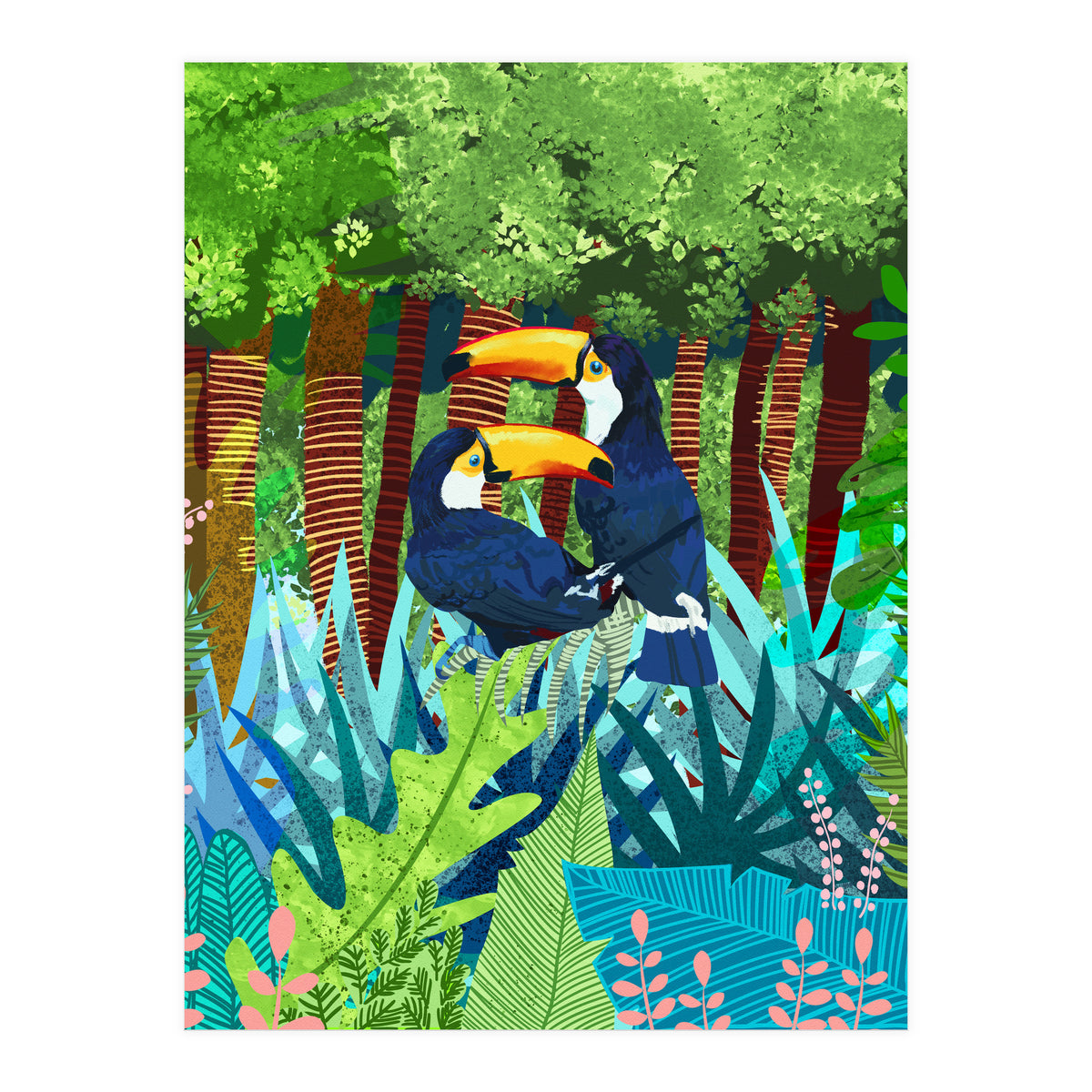 Tucans (Print Only)