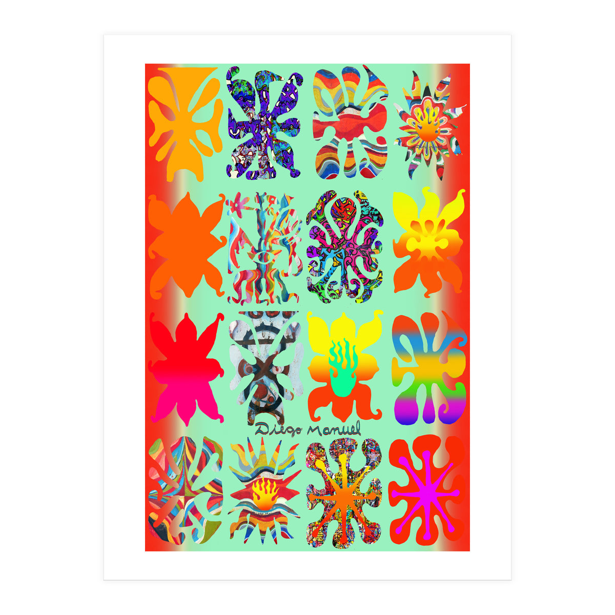 Pop Abstract 2023 Tapiz 62 (Print Only)