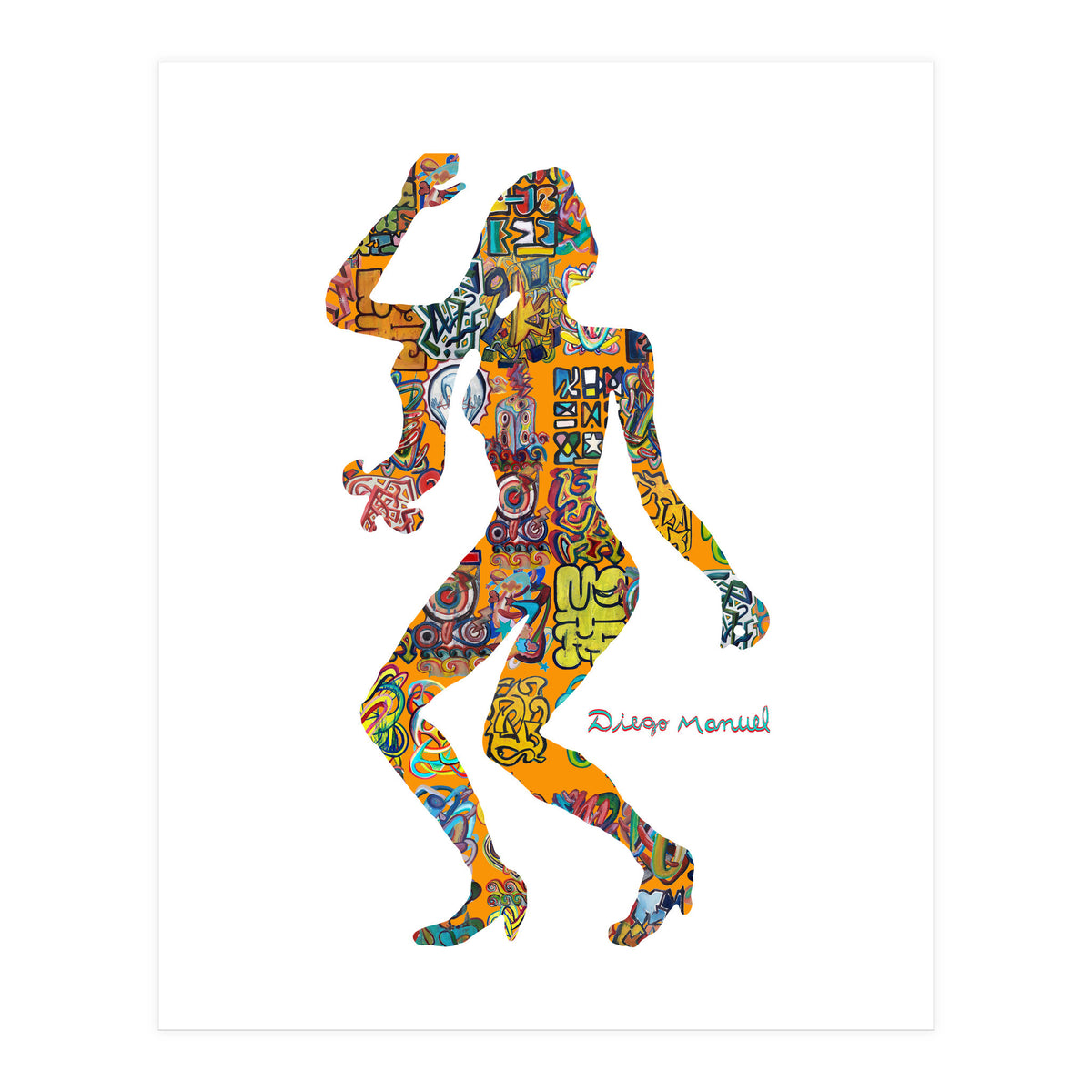 Dance Girl B 23 (Print Only)