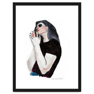 Untitled #8 - Thinking by Marc A. Burns