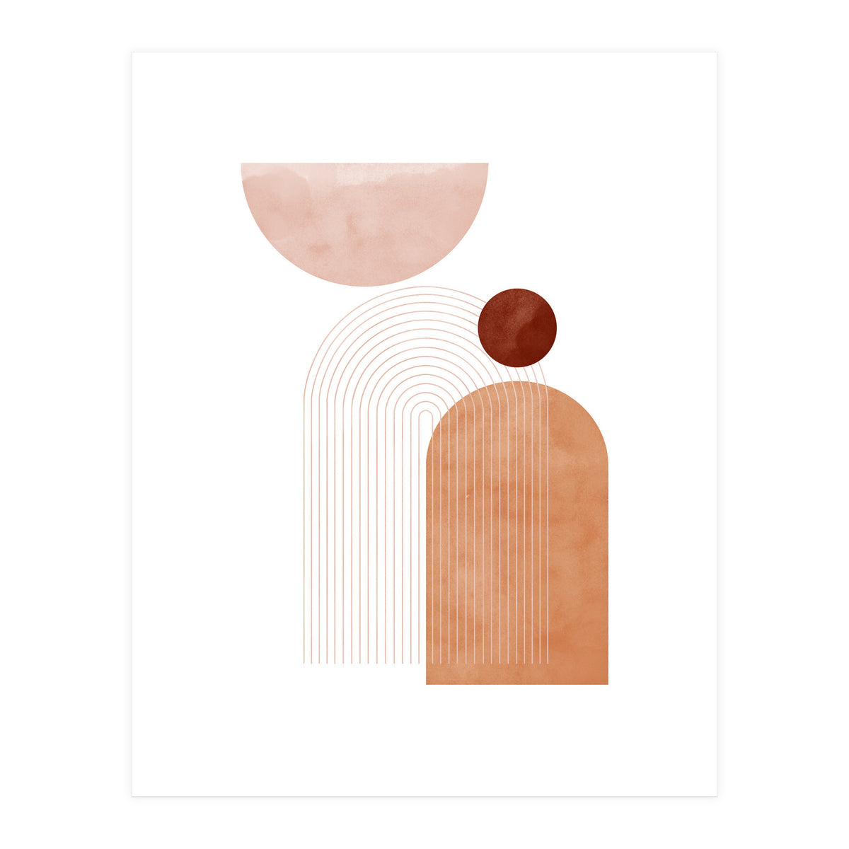 Boho rainbow-a (Print Only)