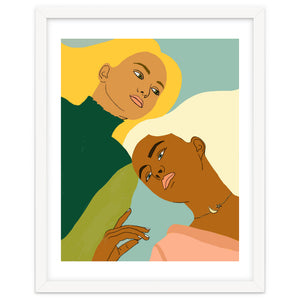 Two Souls One Body I #illustration painting by 83 Oranges