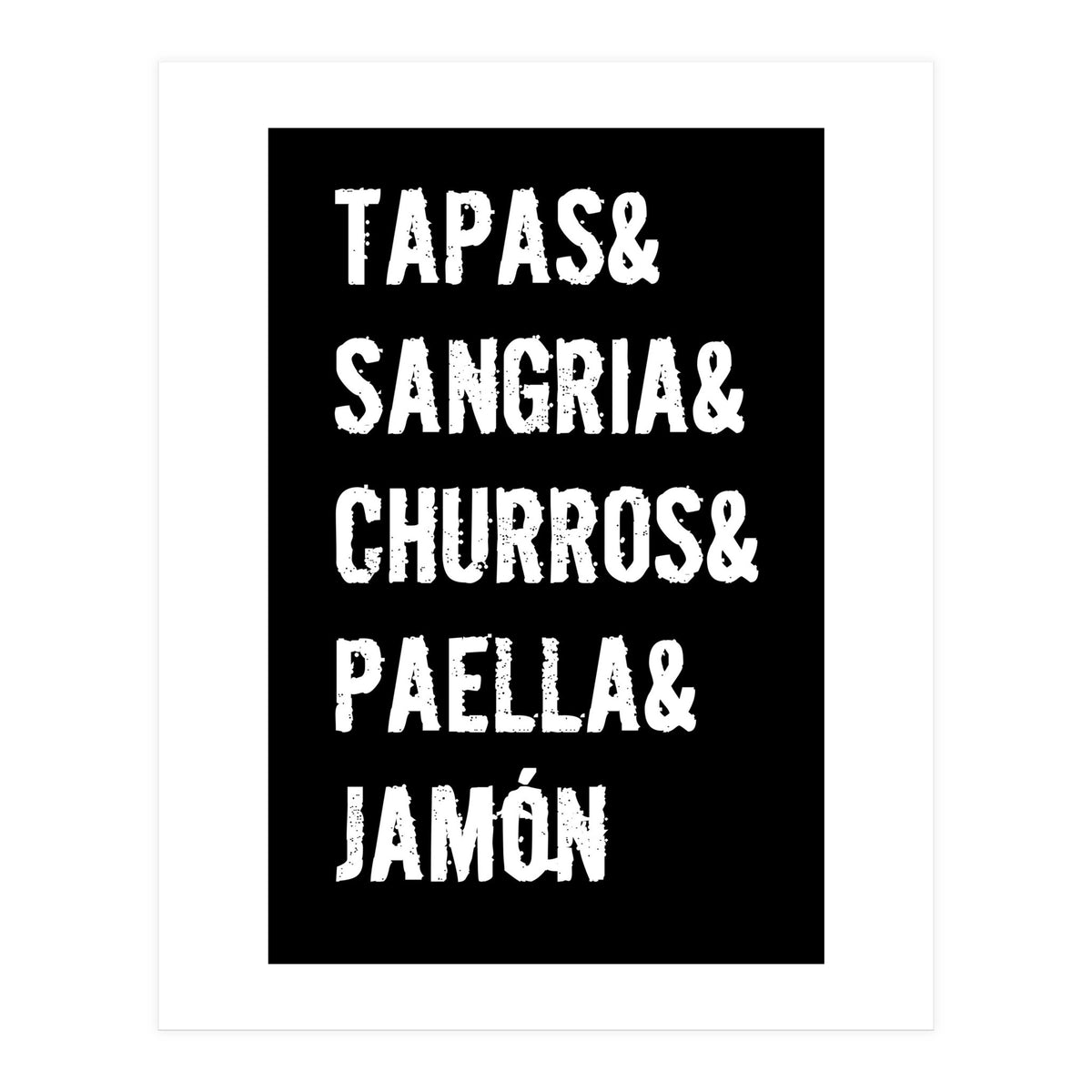 Its A Spaniard Thing (Print Only)