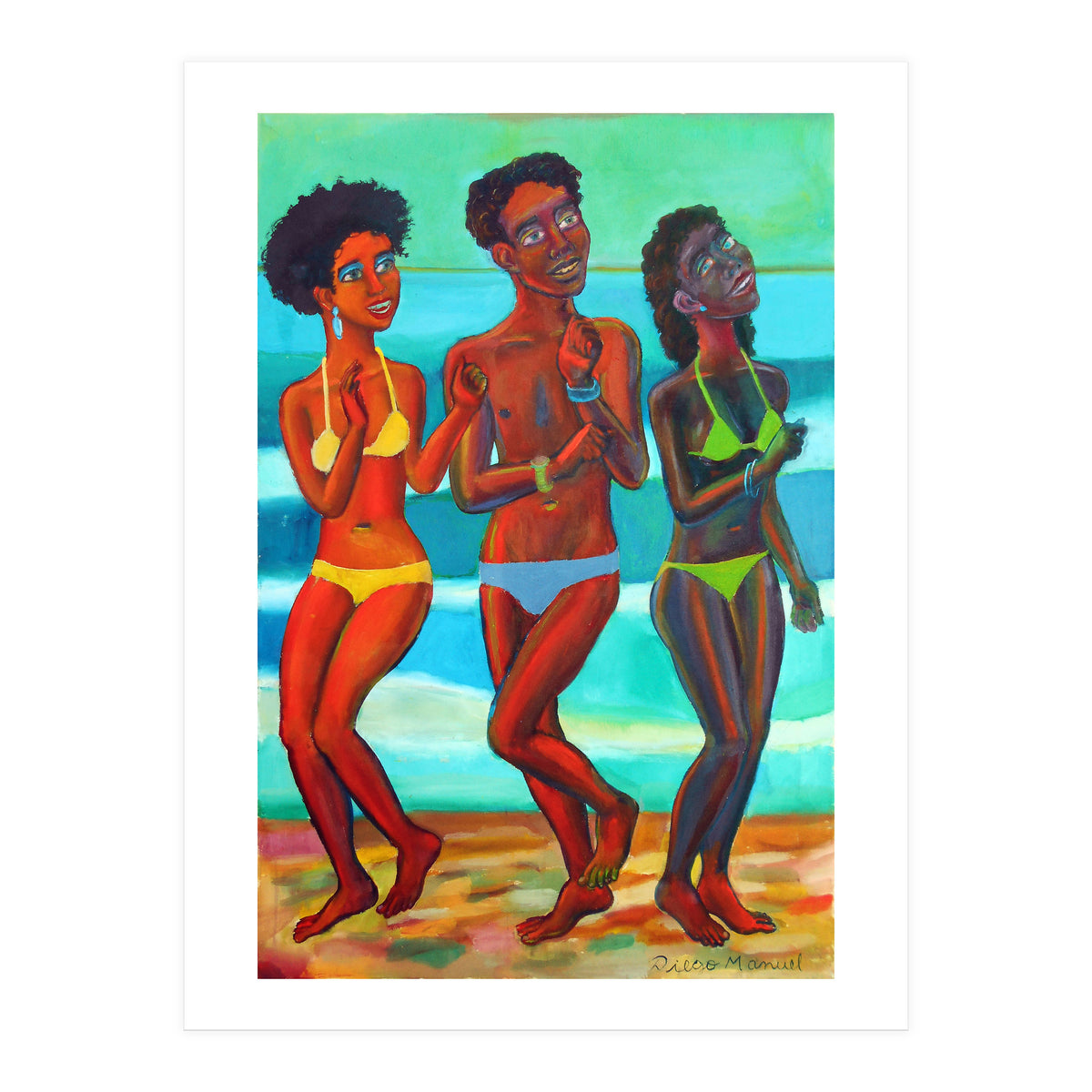 Bailando En La Playa 2020 (Print Only)