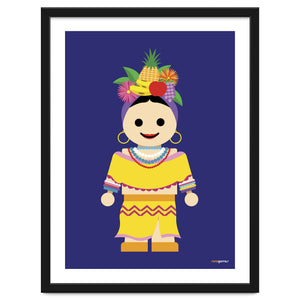 Carmen Miranda Toy by Rafa Gomes