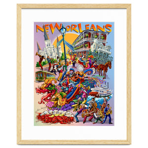 New Orleans Illustration by Maria Rabinky