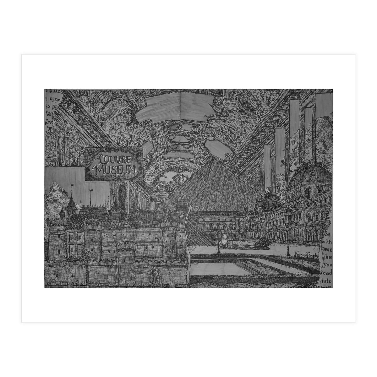 Heydar Aliyev Center B&W (Print Only)