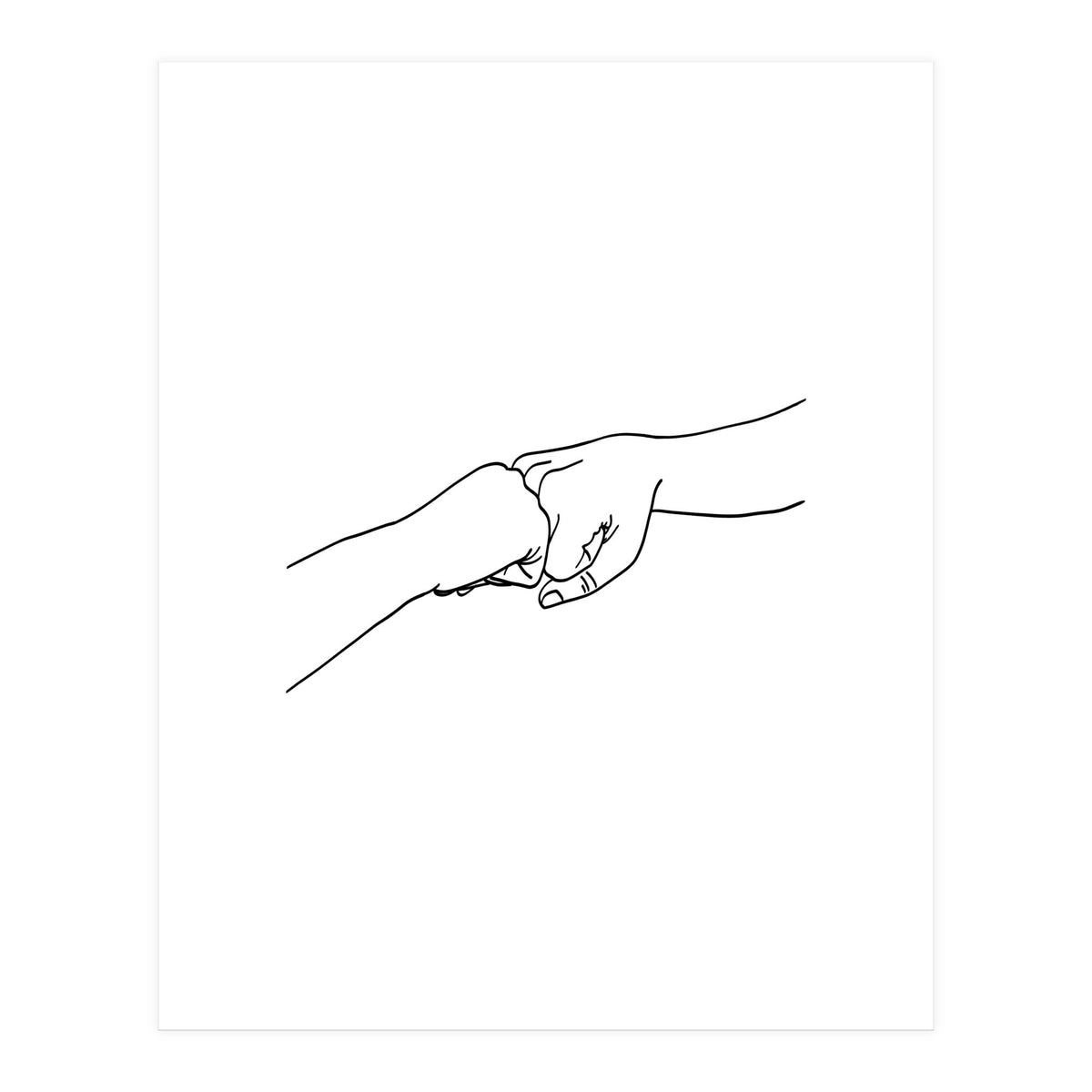 Fist Bumps, High Fives & Jazz Hands (Print Only)