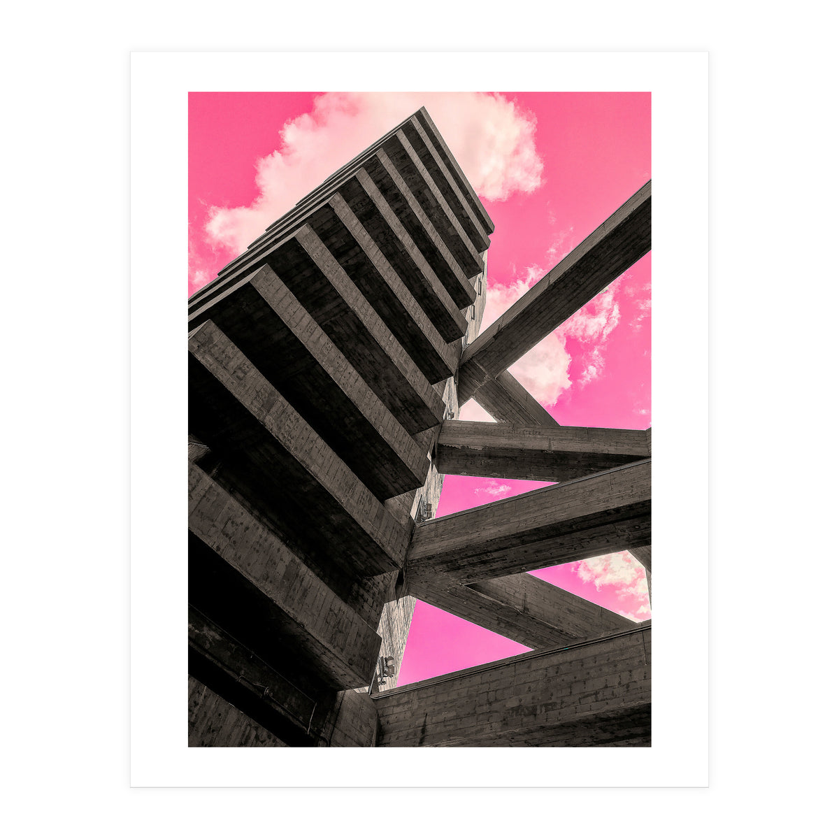 Pink Sky in São Paulo - Sesc Pompeia (Print Only)