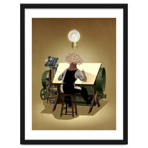 The aspirant to draftsman by Pepetto