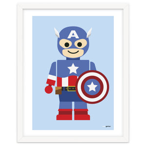 Captain America Toy by Rafa Gomes