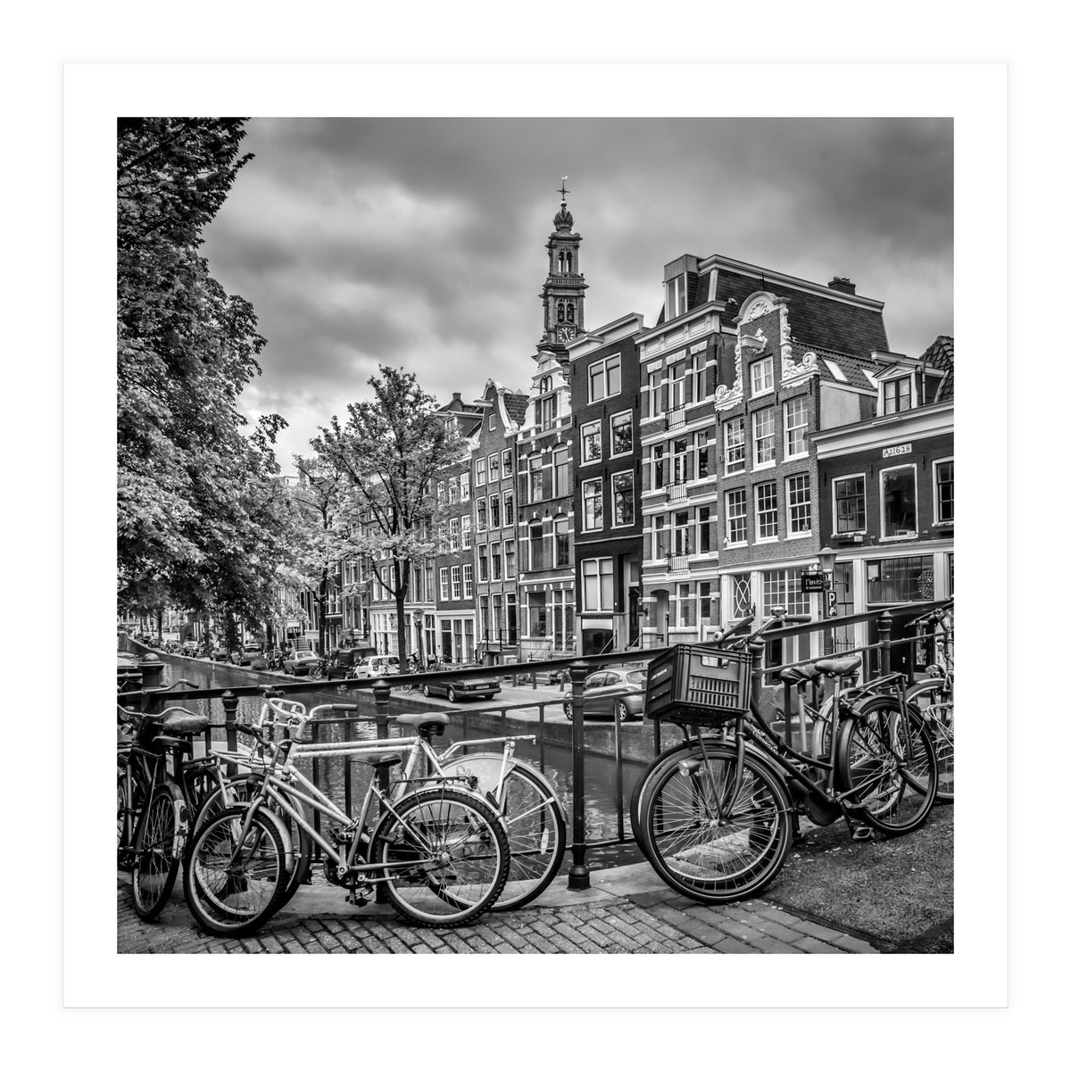 AMSTERDAM Flower Canal (Print Only)