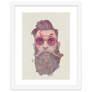 Hipster Dude by Stavros Damos