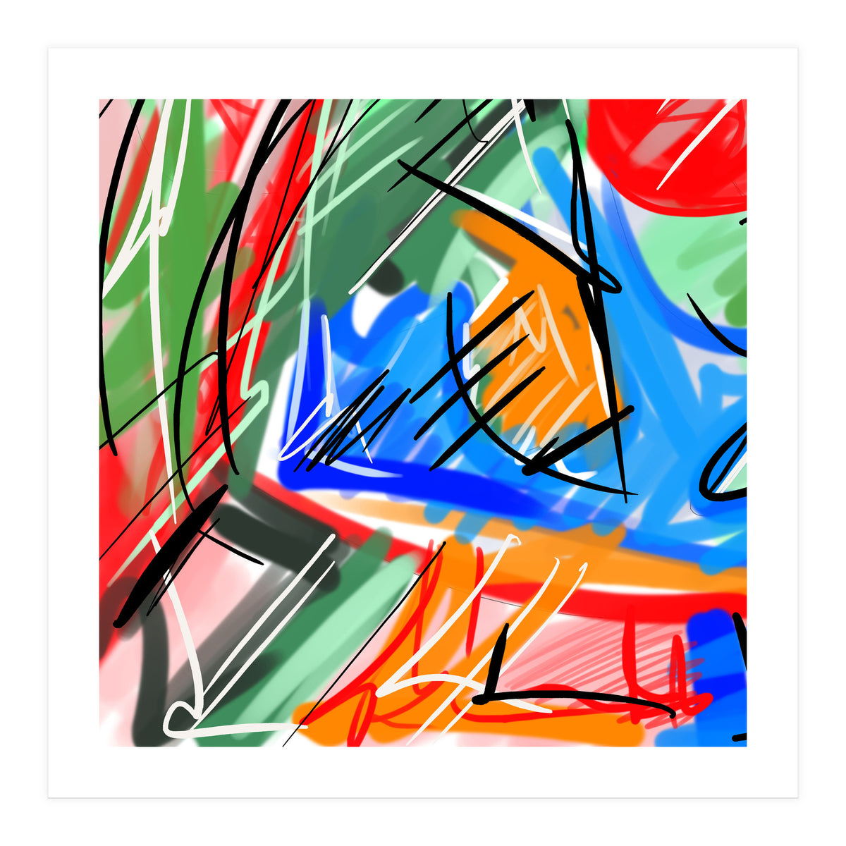 Subtlenes Of Colors In Traces 3 (Print Only)