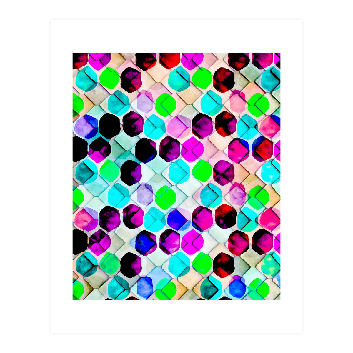 Irregular Hexagons (Print Only)