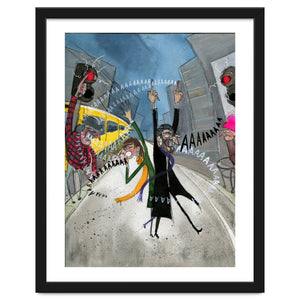 Berlin morning chit chat by Ann Kiernan