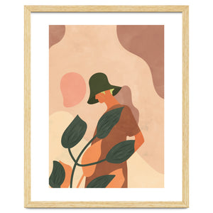 Female Bohemian Artwork by Technicolorable