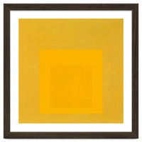 JOSEF ALBERS - HOMAGE TO THE SQUARE YELLOW