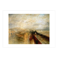 Joseph Mallord William Turner / 'Rain, Steam and Speed (The Great Western Railway)', 1844. (Print Only)