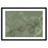 calming essentials loops sage green