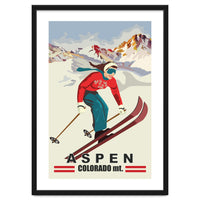 Aspen Ski Girl