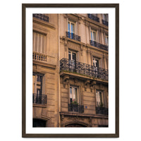 Street Photography - Haussmanian Facade, Paris