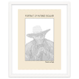 Portrait Of Patience Escalier Vincent Van Gogh Ascii Art thumbnail