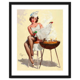 Hot Pinup Barbecue Girl thumbnail