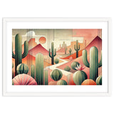 Art Deco Desert Cacti thumbnail