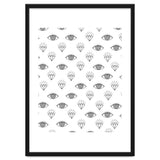 Diamond Eyes #society6 #decor #buyart thumbnail