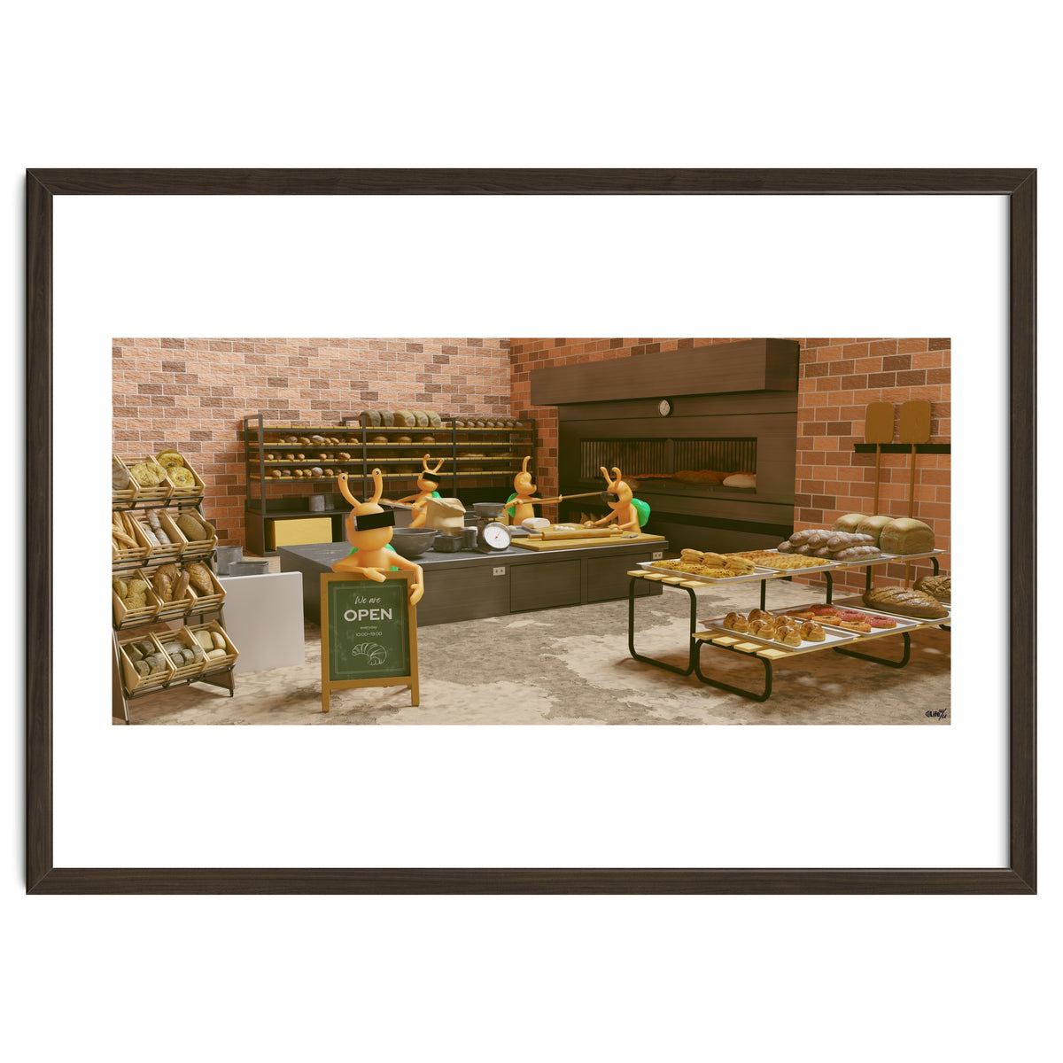 Bakery "Open Everyday" (Lwuba 033 Bakery 04)