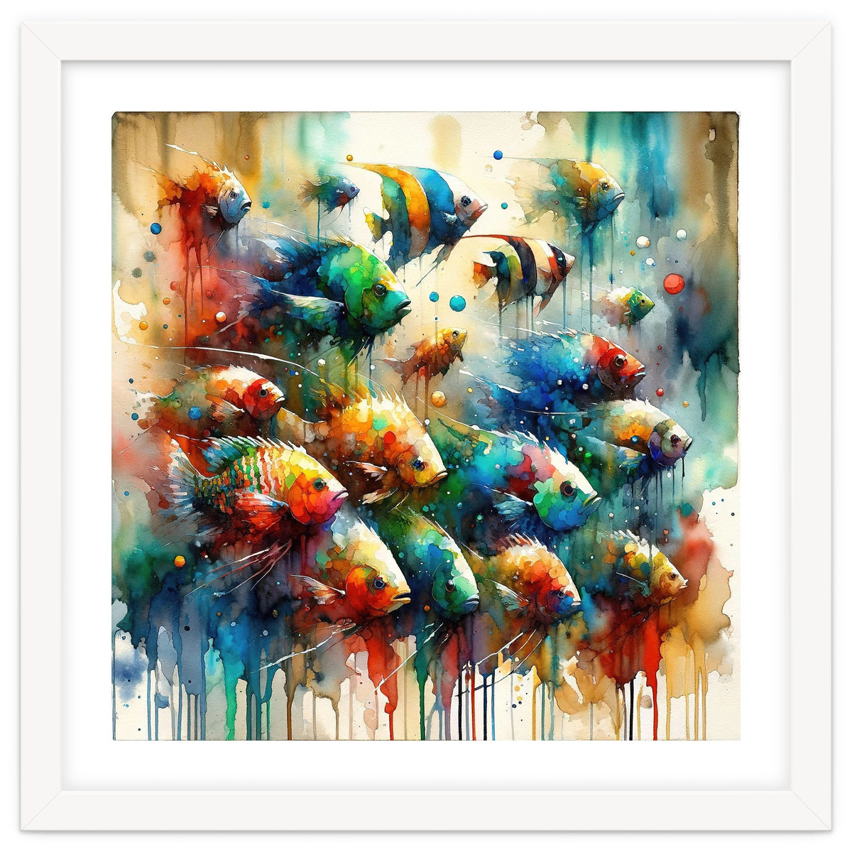 Colorful Aquarium Fish