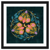 Floral Moths and Moon thumbnail