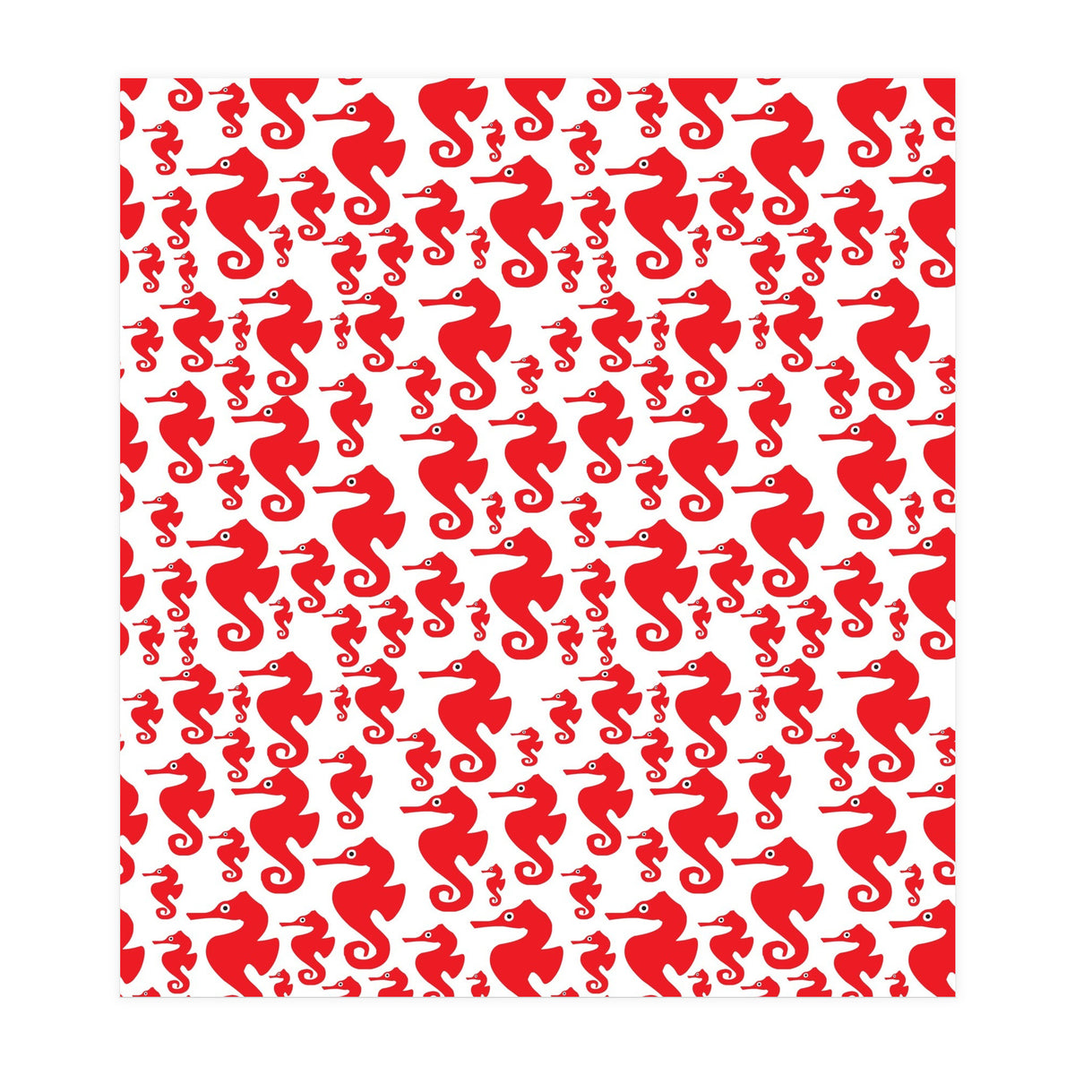 Seahorse pattern  (Print Only)