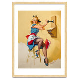 Pinup Gossip Girl On The Phone thumbnail
