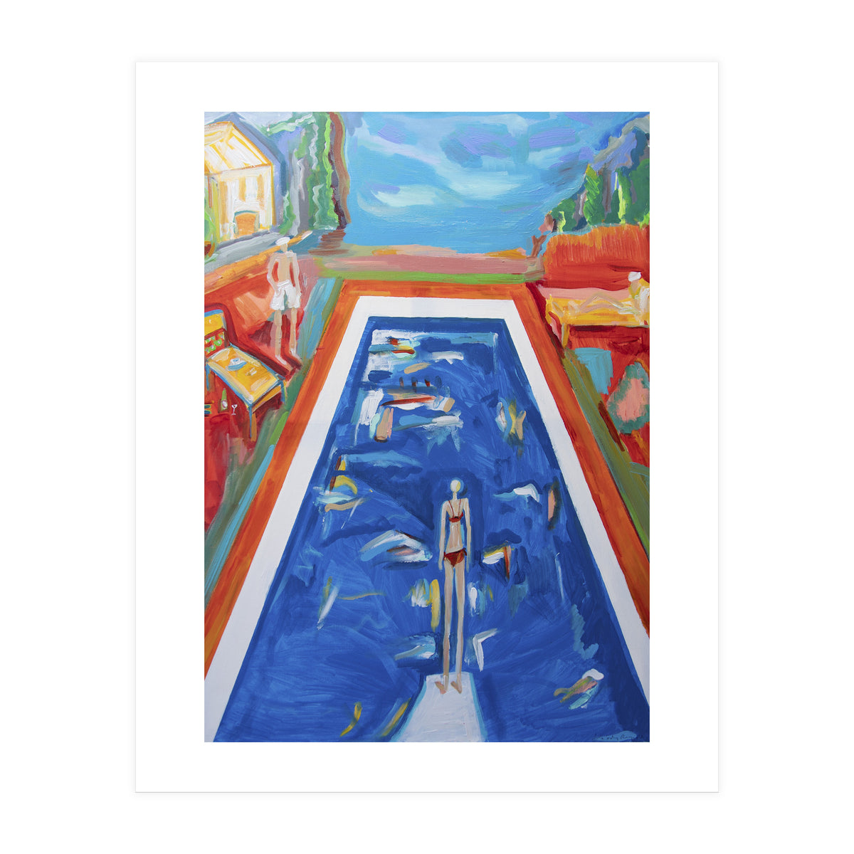 Evening Swim (Print Only)
